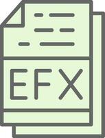 efx vector icoon ontwerp