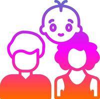 familie vector icoon ontwerp