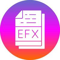 efx vector icoon ontwerp