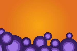 oranje en Purper abstract achtergrond. halloween achtergrond concept. vector