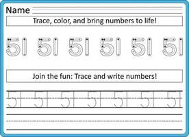 traceren werkbladen voor kinderen handschrift praktijk vector