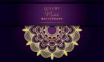 luxe mandala achtergrond met gouden patroon stijl ornament elegant uitnodiging bruiloft kaart, uitnodiging, achtergrond, luxe stijl vector illustratie ontwerp.