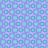 naadloos patroon met kleurrijk cirkels Aan blauw achtergrond voor textiel, omslag, achtergrond vector
