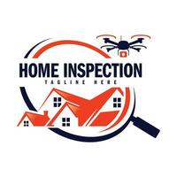 huis inspectie logo ontwerp vector voor makelaar bedrijf