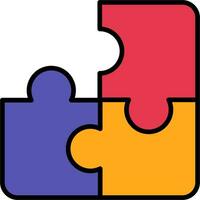 puzzel vector ontwerp element icoon