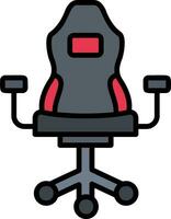 gaming stoel vector ontwerp element icoon