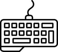 toetsenbord vector ontwerp element icoon