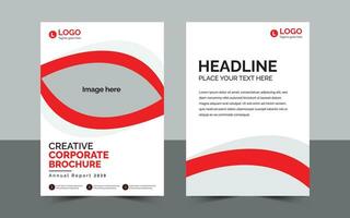 creatief zakelijke brochure. vector