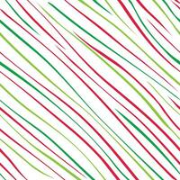naadloos rood en groen golvend strepen vector