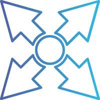 maximaliseren glyph icoon vector