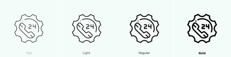 ondersteuning icoon. dun, licht, regelmatig en stoutmoedig stijl ontwerp geïsoleerd Aan wit achtergrond vector