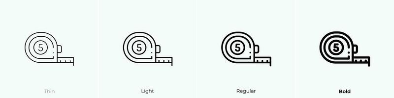 plakband icoon. dun, licht, regelmatig en stoutmoedig stijl ontwerp geïsoleerd Aan wit achtergrond vector