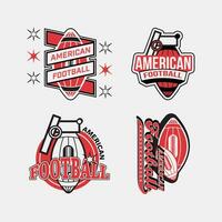 rugby Amerikaans voetbal logos insigne afdrukken. Universiteit leuze typografie ontwerp. vector illustratie voor mode tee, t-shirt en poster