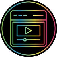 video vector icoon ontwerp