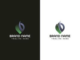 brief logo ontwerp vector