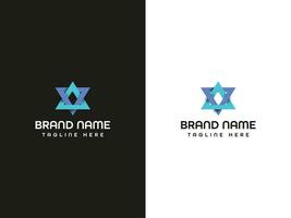 brief logo ontwerp vector