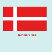 de Denemarken vlag vector