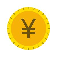 yen vector pictogram