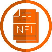 nfi vector icoon ontwerp