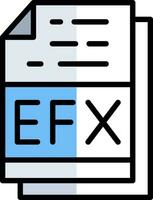 efx vector icoon ontwerp