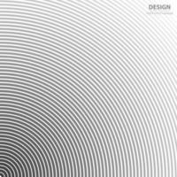abstracte cirkel patroon zwart-witte kleur ring. abstracte vectorillustratie voor geluidsgolf, zwart-wit afbeelding. vector
