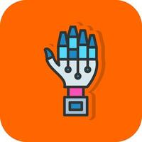 robot hand- vector icoon ontwerp