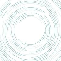 blauw wit minimaal ronde lijnen abstract futuristische tech achtergrond vector