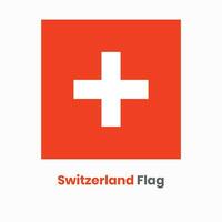 de Zwitserland vlag vector