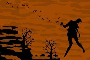 halloween reeks achtergrond elementen bundel thema pak vector