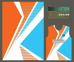 vector Jersey sport- ontwerp voor racing wielersport Amerikaans voetbal gaming motorcross