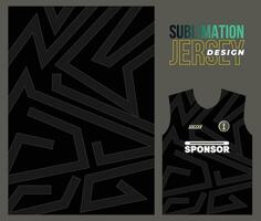 vector Jersey sport- ontwerp voor racing wielersport Amerikaans voetbal gaming motorcross