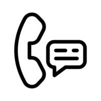 telefoontje icoon vector symbool ontwerp illustratie