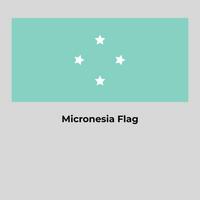 de Micronesië vlag vector