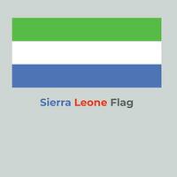 Sierra Leone vlag vector