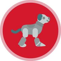 robot hond vector icoon ontwerp