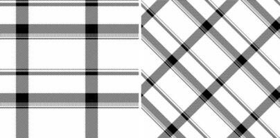 textiel achtergrond patroon van kleding stof structuur plaid met een vector Schotse ruit controleren naadloos.