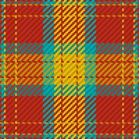 naadloos patroon van Schots Schotse ruit plaid. herhaalbaar achtergrond met controleren kleding stof textuur. vector backdrop gestreept textiel afdrukken.