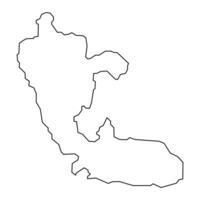 risaralda afdeling kaart, administratief divisie van Colombia. vector