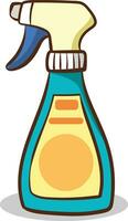 vector illustratie van schoonmaak verstuiven fles