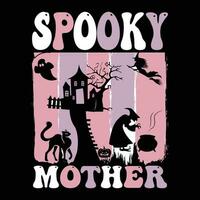 halloween t-shirt ontwerp ,spookachtig t-shirt ontwerp vector