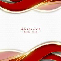 modern abstract rood en wit achtergrond vector