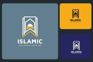 Islamitisch logo ontwerp sjabloon vector