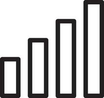 groei bedrijf icoon symbool vector afbeelding. illustratie van de vooruitgang schets infographic strategie ontwikkeling ontwerp beeld