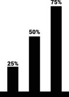 groei bedrijf icoon symbool vector afbeelding. illustratie van de vooruitgang schets infographic strategie ontwikkeling ontwerp beeld