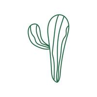 cactus lijn vector element , cactus illustratie icoon , cactus icoon , fabriek cactus lijn