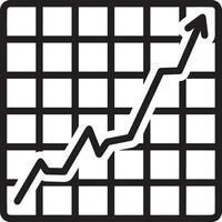 groei bedrijf icoon symbool vector afbeelding. illustratie van de vooruitgang schets infographic strategie ontwikkeling ontwerp beeld