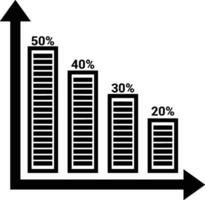 groei bedrijf icoon symbool vector afbeelding. illustratie van de vooruitgang schets infographic strategie ontwikkeling ontwerp beeld