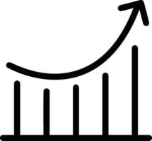 groei bedrijf icoon symbool vector afbeelding. illustratie van de vooruitgang schets infographic strategie ontwikkeling ontwerp beeld