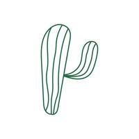 cactus lijn vector element , cactus illustratie icoon , cactus icoon , fabriek cactus lijn