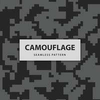 leger en leger pixel camouflage naadloos patroon vector